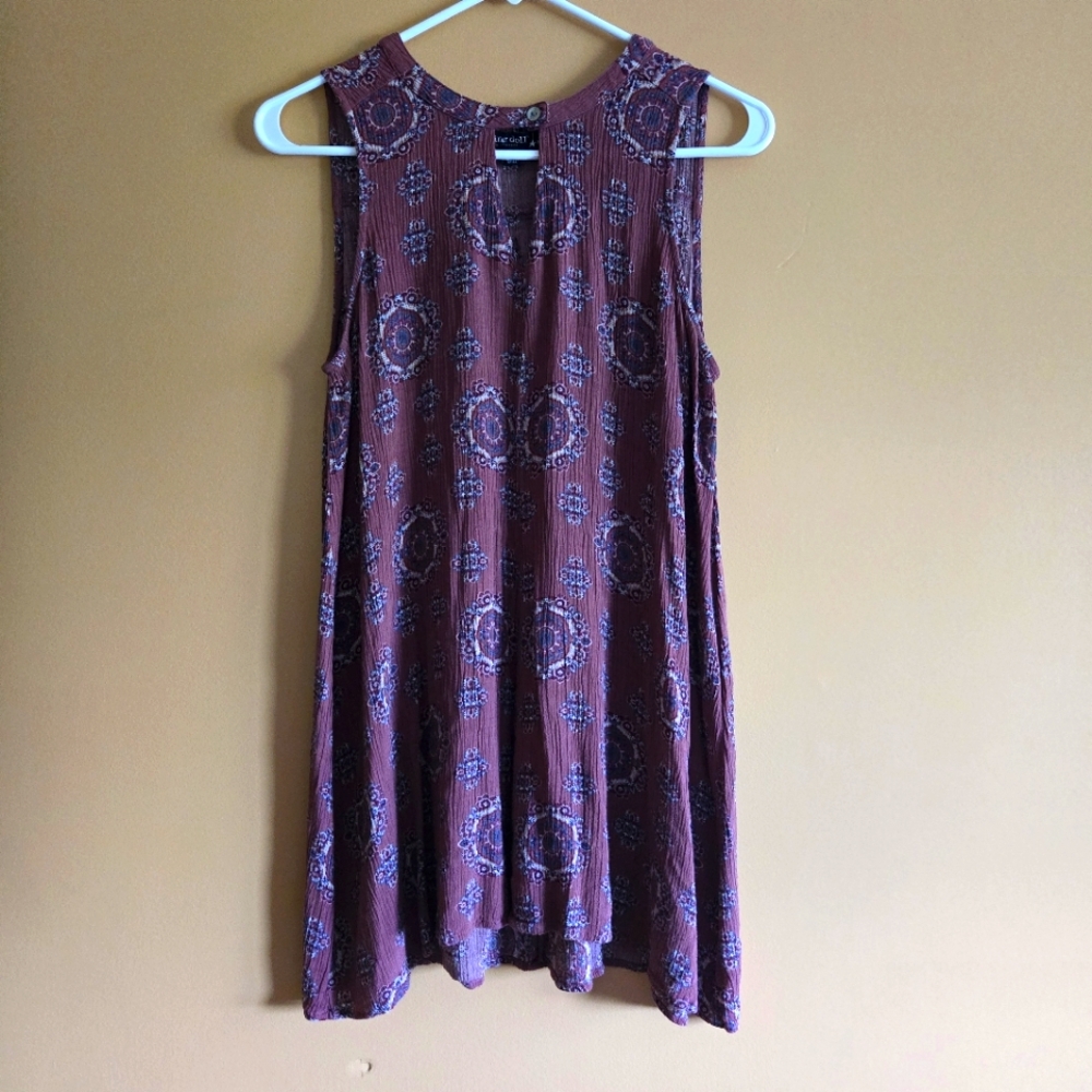 Living Doll Boho Cutout Dress PTP=17"